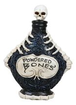 Witchcraft Mad Doctor Skeleton Spine Ribs Powdered Bones Skull Potion Bo... - $30.81 CAD
