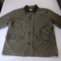 Orvis Classic Collection Men’s Green Cotton Blend Button Pockets Jacket Size 2XL image 15