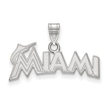 SS  Miami Marlins Small &quot;MIAMI&quot; Pendant - £40.96 GBP