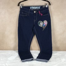 HYDRAULIC Juniors Booty Lift Super Stretch Ankle Jeans, Dark Wash NWT Si... - £10.32 GBP