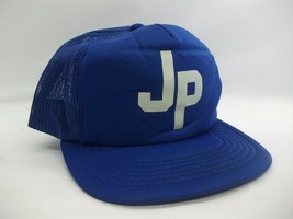 JP Youth 21&quot; Hat Vintage Blue Snapback Trucker Cap - £15.70 GBP