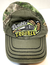 Signature Double Trouble Shotgun Youth Camoflauge Baseball Cap Embroidered - £7.69 GBP