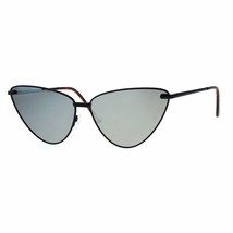 PASTL Womens Sunglasses Wide Metal Cateye Frame Spring Hinge Mirror Lens - £10.55 GBP