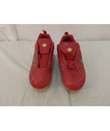 Adult Men&#39;s Nike Bright Red Neon Green White Lace Up Baseball Cleats 32147 - $49.88 CAD