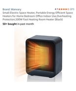 Small Electric Space Heater, Portable Energy Efficient Space Heaters - $232.71 MXN
