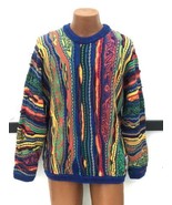 Coogi Millennium Vintage Wool Rainbow Sweater Rare Olympics Theme Hip Ho... - £735.31 GBP