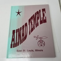 Ainad Temple Shriners 1990 Vol 1 Annual Book East St. Louis Illinois Photos - £15.12 GBP