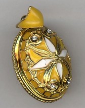 Russische Kunst Anhänger Mit Gelb, Weiss Und Gold / Elaberate Design Kri... - $1,003.28 MXN
