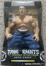 WWE Ring Giants John Cena 14in Pose-able Action Figure Jakks Pacific 2005 - £47.96 GBP