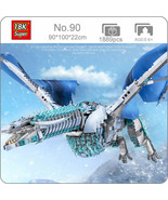 Ice Dragon with A Figure Model Building Blocks Set Puzzle MOC Bricks Toy... - £62.09 GBP