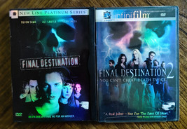 Final Destination and Final Destination 2 Widescreen DVD Lot -VG - £4.47 GBP