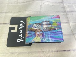 Rick and Morty Open Your Eyes Lenticular PU Bi-Fold Wallet NEW - £16.55 GBP