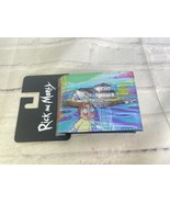 Rick and Morty Open Your Eyes Lenticular PU Bi-Fold Wallet NEW - $20.78