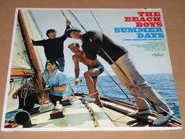 The Beach Boys Summer Days Vinyl Record Album Vintage Capitol Label MONO - £26.45 GBP