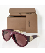 Brand New Authentic Burberry BE 4433 Sunglasses 4140/75 Burgundy 4433-U ... - $197.99