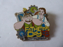 Disney Trading Pin 63309 WDW - Fonte Membre - des Pères Jour 2008 - Belle Et - £36.73 GBP