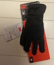 Spyder Black Gloves 3M Insulate Medium 2623014 - $13.56