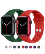 Silicone Strap For Apple Watch Band IWatch Series Ultra 8 7 SE 6 5 3 45m... - £7.78 GBP