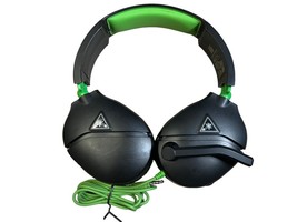 Turtle Beach Ear Force Recon 70X Gaming Headset Black Green Microphone 3.5mm Aux - £11.59 GBP