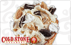 Cold Stone Creamery - $10.00+