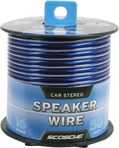 KS1650CS 16 Gauge CCA Car Stereo Speaker Wire High Quality 16 AWG Audio Cable fo - £29.78 GBP