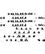 AMERICAN FLYER TRAINS 960 961 962 963 Translucent WINDOW SILHOUETTES S G... - $24.60 CAD