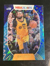 2020-21 Panini NBA Hoops Teal Explosion SP parallel #184 mike Conley Utah Jazz - £7.98 GBP