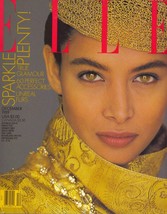 1989 Elle Vintage Fashion Magazine Meg Tilley Lena Olin Jonathan Demme Haiti 80s - £47.03 GBP