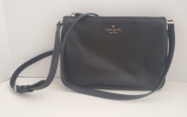 Black Leather Crossbody Madelyne Mulberry Street 2016 Kate Spade New York EUC - £39.46 GBP