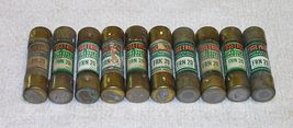 Lot of 10 Buss Fusetron Type FRN 20 Amp Time Delay Cartridge Fuses - $14.99