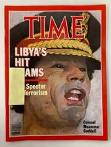 VTG Time Magazine December 21 1981 Col. Muammar Gaddafi Libya&#39;s Hit Teams - £9.83 GBP