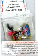 Proud To Be American Survival Kit Gag Gift Clean USA Support Original Bi... - $9.89