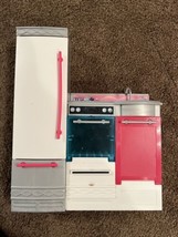 Barbie Dream House 2015 Kitchen Fridge Sink Oven Dishwasher Replacement ... - £23.32 GBP