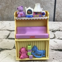 Fisher Price Loving Family Changing Table Musical Light-Up Nursery 2007 - $9.89