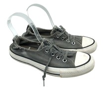 Converse Shoreline Slip On Sneakers Canvas Low Top Gray Womens 8 - £19.24 GBP