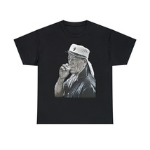John Wayne Graphic Print Black &amp; White Art Unisex Heavy Cotton T-Shirt - £9.03 GBP+