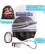 Yaavi Design Premium Silicone Swim Cap for Women Men Youth Kids Swimming... - £13.73 GBP