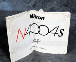 Nikon Camera N4004s AF Manual Guide Genuine - $4.00