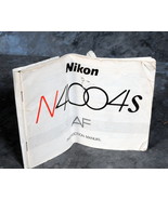 Nikon Camera N4004s AF Manual Guide Genuine - £3.14 GBP