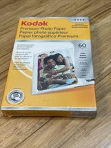 NEW Kodak Premium Photo Paper 4 X 6 Gloss 60 sheets Instant Dry - £5.45 GBP