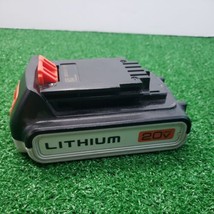 OEM Black &amp; Decker LBX20 20V Lithium-Ion Battery Works Perfectly - £13.31 GBP