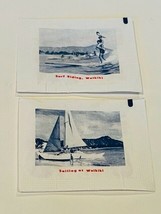 Hawaii CH sugar packet 1960s ephemera advertising C and H surf sailing b... - $17.77