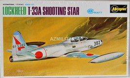Hasegawa Minicraft Lockheed T-33A Shooting Star 1/72 Scale JS-038  - $11.75