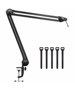Microphone Arm Stand, Heavy Duty Mic Arm Microphone Stand Suspension Sci... - £68.45 GBP