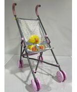 Baby Doll Stroller – Pink & Gray – Folding Umbrella Style - $126.54 MXN Baby Doll Stroller – Pink & Gray – Folding Umbrella Style - $126.54 MXN