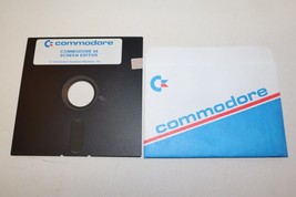 Vintage Screen Editor 5.25&quot; Floppy Disk Commodore 64 C64 - £4.64 GBP