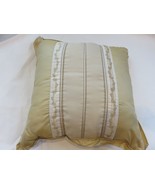 Veratex CARINA Gold Cream Ribbon Embroidered Euro pillow NWT - €24,69 EUR Veratex CARINA Gold Cream Ribbon Embroidered Euro pillow NWT - €24,69 EUR