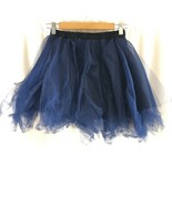 Womens 50s Retro Rockabilly Petticoat Mini Costume Underskirt Navy Blue ... - £11.54 GBP
