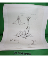 Nano Lopez Olivia Nanimals Giraffe Signature Art Giclee Canvas Unframed ... - £720.22 GBP