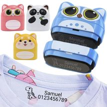Name Stamp for Kids Clothing - Two Different Names can be Customized - K... - $14.69